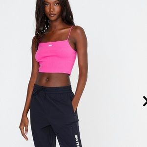 Kith fitted black track pants